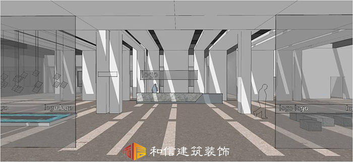 成都新都峰云谷辦公室裝修效果圖 成都新都峰云谷辦公室裝修效果圖