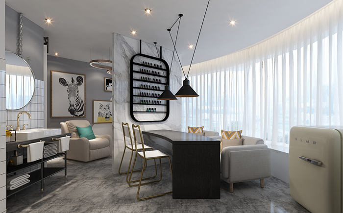 如何進行成都美甲店裝修布置 如何進行成都美甲店裝修布置